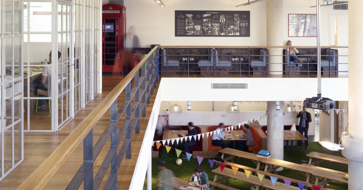 Are Innocent's Office's the Coolest in the UK? - Stiff + Trevillion
