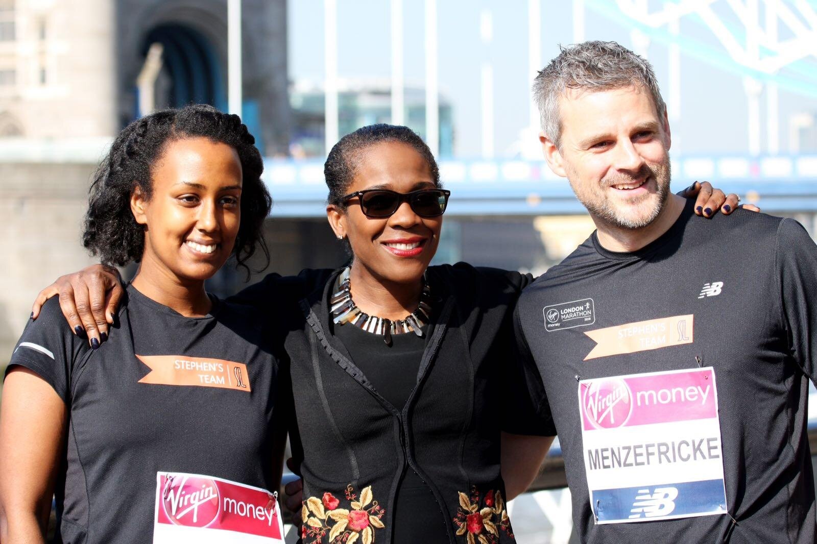 Marathon Achievement For Stephen Lawrence Trust Stiff Trevillion marathon-achievement-for-stephen-lawrence-trust-stiff-trevillion