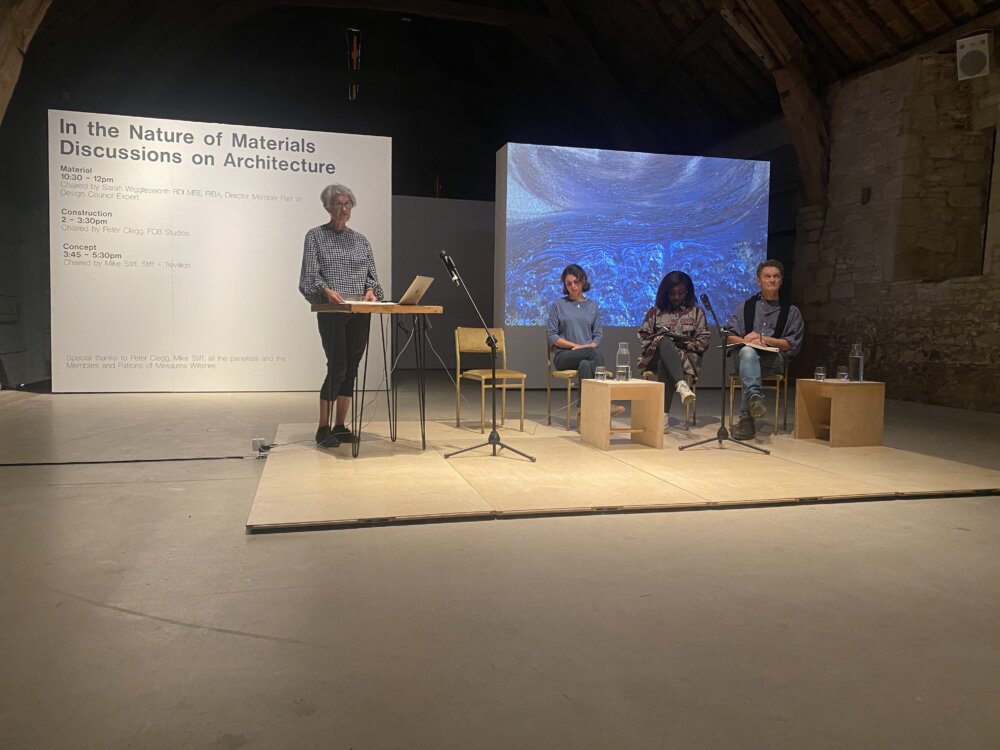In the Nature of Materials – Discussions on Architecture, Messums Wiltshire September 2021